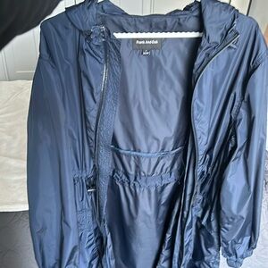 Frank and Oak navy coat